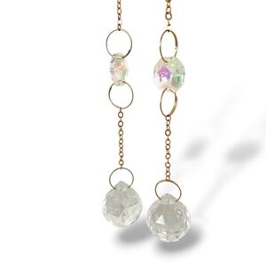 Super Long Crystal Drop Earrings Chandelier Length Sparkle Bridal Maximal Pretty